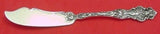 Irian by Wallace Sterling Silver Master Butter Flat Handle Large Figural 7 5/8"