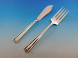 John and Priscilla by Westmorland Sterling Silver Flatware Set 12 Service 78 pcs