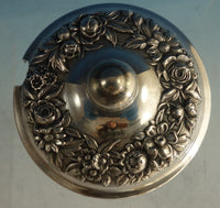 Repousse by Kirk Sterling Silver Jelly Jar Lid #20F (#2144)