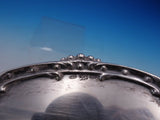Italian 800 Silver Fruit Bowl with Scalloped Edge and Applied Feet  (#4288)