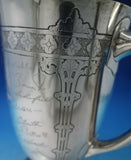 Lap Over Edge Acid Etched by Tiffany and Co Sterling Silver Trophy 24.6ozt #6087