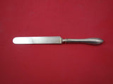 Pointed Antique By R and B D and H Sterling Dinner Knife blunt SP blade 10"