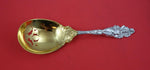 Love Disarmed by Reed and Barton Sterling Pea Spoon old GW 6-piercings 10 5/8"