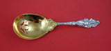 Love Disarmed by Reed and Barton Sterling Pea Spoon old GW 6-piercings 10 5/8"