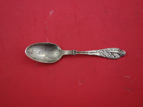 Reed and Barton Sterling Silver Infant Feeding Spoon with Stork 5 3/4" Vintage