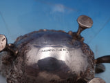 Repousse by Kirk Coin Silver 11OZ Gravy Boat #414 7" x 3" x 3 1/2" (#8336)