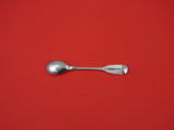 Irish Sterling Egg Spoon Dublin 1870 by P.W retailed by James R. Neil  4 3/8"