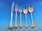 Regency Shell by Lunt Sterling Silver Flatware Set for 12 Service 60 pieces