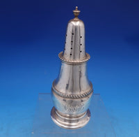 John Round English Estate Sterling Silver Muffineer Gadroon Border #W727 (#7282)