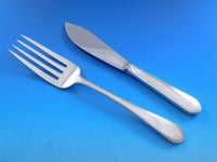 Early Colonial by Lunt Sterling Silver Flatware Set For 6 Service 36 Pieces