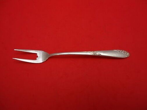 Sweetheart Rose by Lunt Sterling Silver Pickle Fork 2-Tine 5 1/2"