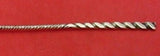 Square Twist #5 by Whiting Sterling Silver Cocktail Fork Barbed 5 7/8"