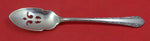 Chased Romantique by Alvin Sterling Silver Olive Spoon Pierced 5 3/4" Custom