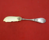 Grecian by Whiting-Hebbard Sterling Silver Master Butter FH Gold Washed 8"