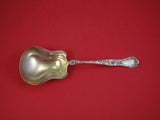 Marguerite by Gorham Sterling Silver Berry Spoon Goldwashed 9" Antique
