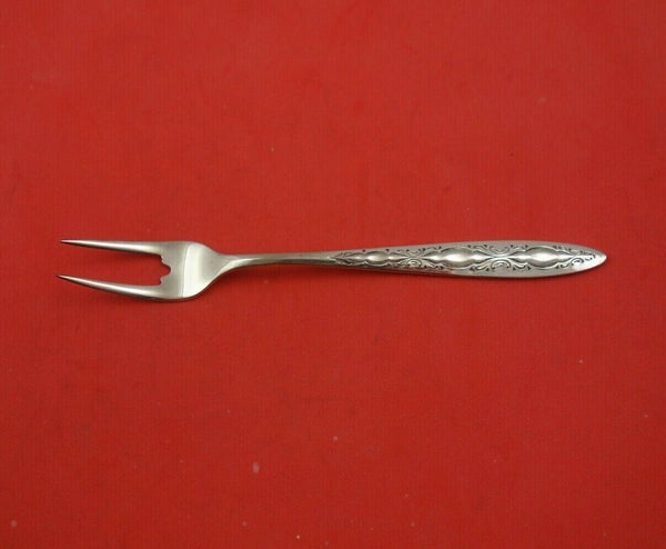 Bridal Lace by Lunt Sterling Silver Pickle Fork 2-Tine New Never Used 5 7/8"
