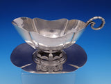 Sterling Silver Gravy Boat with Underplate Retailer Schwanke-Kasten Co (#7528)