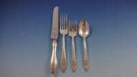 Lady Claire by Stieff Sterling Silver Flatware Set For 8 Service 43 pieces