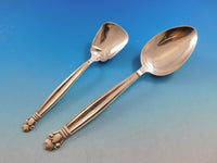 Copenhagen by Manchester Sterling Silver Flatware Set for 12 Service 53 Pieces