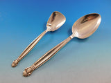 Copenhagen by Manchester Sterling Silver Flatware Set for 12 Service 53 Pieces