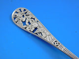 Pierced Handle by Tiffany Sterling Silver Ice Cream Spade w/ chinese girl 6"