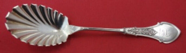 Alameda by Koehler and Ritter Sterling Silver Preserve Spoon Shell Bowl 7"