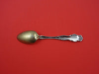 Irian by Wallace Sterling Silver Teaspoon gold washed 6"