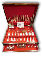 Knickerbocker Etched by Gorham Sterling Silver Flatware Set Service Multi-motif