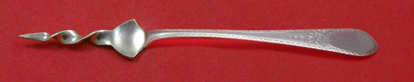 Early American Engraved by Lunt Sterling Silver Butter Pick Twisted Custom Made