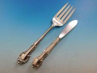 English Gadroon by Gorham Sterling Silver Flatware Set for 8 Service 70 pieces