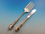 English Gadroon by Gorham Sterling Silver Flatware Set for 8 Service 70 pieces