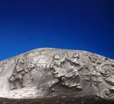 Barbour International Silverplate Ashtray with Match Holder #3285 Figural #3373