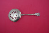 Chantilly by Gorham Sterling Tomato Server GW W/applied lacing & enamel 7 1/2"