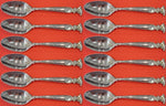 Romance of the Sea by Wallace Sterling Silver Teaspoon Set 12 pieces 6 1/8"