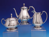 Lady Diana by Towle Sterling Silver Coffee Set 3pc #76300 (#9066) Beautiful!