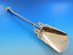 Decorated Ball End by George Sharp Sterling Silver Ice Cream Serving Spoon 11"