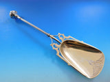 Decorated Ball End by George Sharp Sterling Silver Ice Cream Serving Spoon 11"