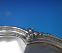 Odiot French .950 Silver Platter Oval with Swirled Scrolls 92.2 ozt. (#5684)