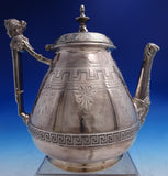 Figural Bust by George Sharp Sterling Silver Tea Pot Etruscan Design (#8712)