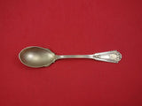 Keystone by Whiting Sterling Silver Preserve Spoon with Stippled Bowl GW 7"