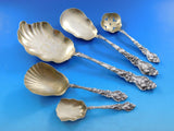 Douvaine by Unger Sterling Silver Flatware Set Service 131 Pieces Dinner Rare