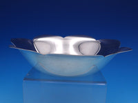 Tiffany and Co Sterling Silver Serving Bowl w/ Petal Border 8" x 2" Modern #7620