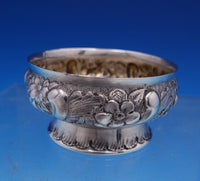 Antique Engraved by Tiffany and Co Sterling Silver Nut Cup Floral Motif (#7611)