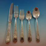 Old Maryland Engraved by Kirk Sterling Silver Flatware Set 8 Service 44 Pcs