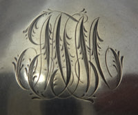 Louis XV by Whiting Sterling Silver Candy Dish w/Fancy Pierced Interior (#0449)
