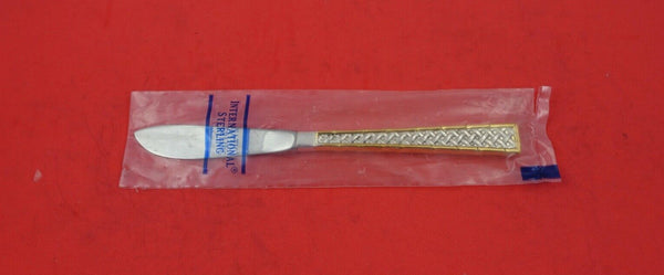Golden Tradewinds by International Sterling Butter Spreader HH Mod 6 1/2" New