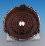Grape by SJC .950 Silver and Wood Champagne Coaster 2" x 5" (#7787)