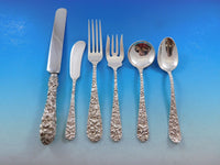 Princess by Stieff Sterling Silver Flatware Set for 12 Service Repousse