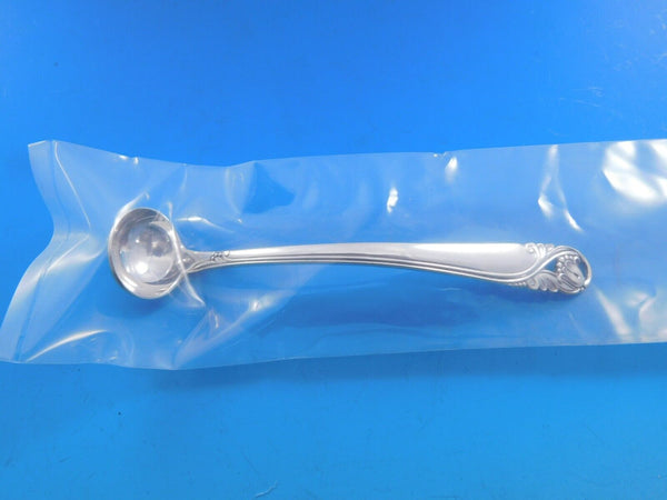 Spring Glory By International Sterling Silver Mustard Ladle 4 1/2" Custom