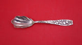 Berry by Whiting Sterling Silver Sugar Spoon shell w/ choke cherry motif 5 3/4"